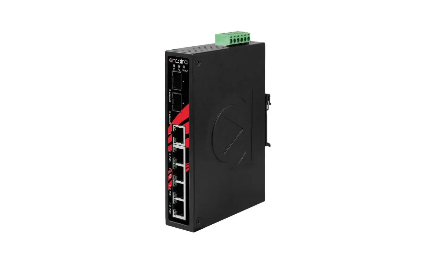 Antaira Lnp-0702c-sfp Series Industrial Unmanaged Gigabit Poe Switch Installation Guide