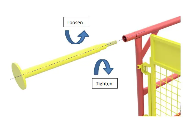 MGF Facilitate Transfer Wall Bridge User Manual - Ladder poles