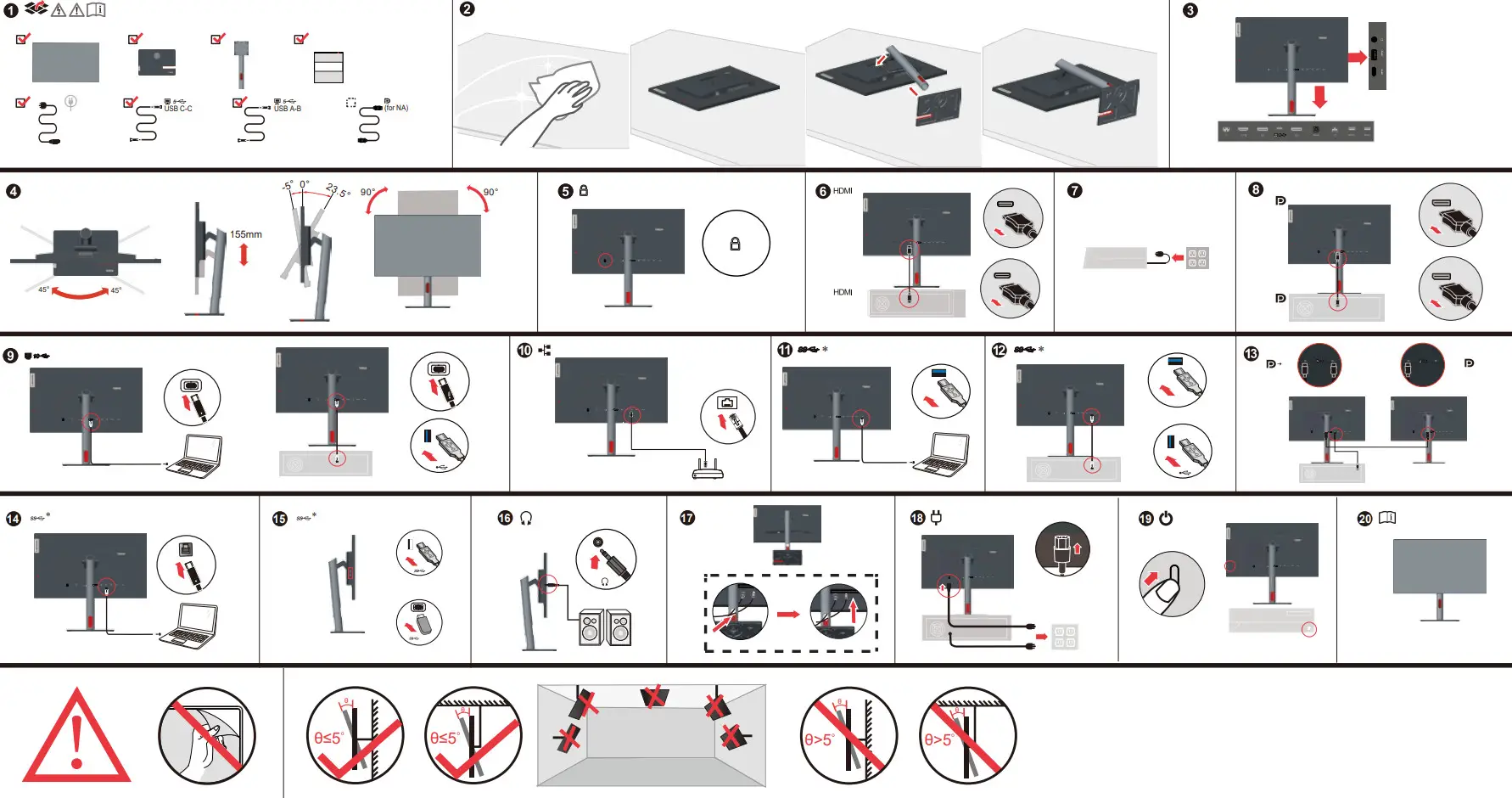 Lenovo ThinkVision P27h-30 27 Inch Monitor