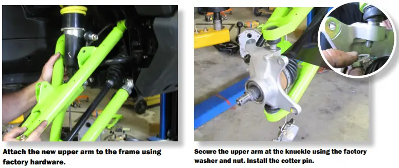 FRONT UPPER CONTROL ARM