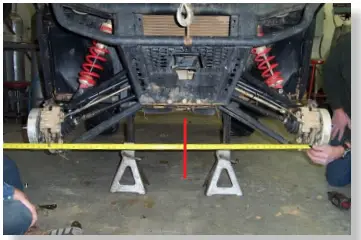 FRONT WHEEL ALIGNMENT