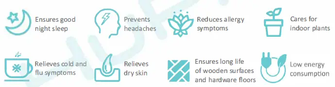 HUPRO PRO-771 COOL MIST HUMIDIFIER - 1