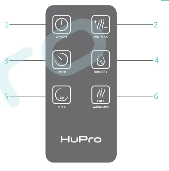 HUPRO PRO-771 COOL MIST HUMIDIFIER - 20