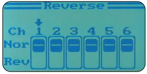 JAMARA FCX6 Pro Tel Transmitter Instructions - Reverse