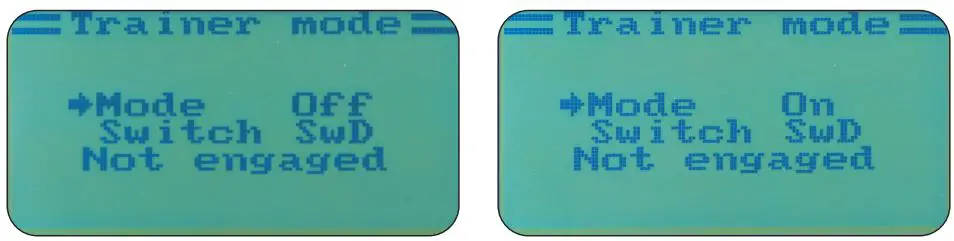 JAMARA FCX6 Pro Tel Transmitter Instructions - Trainer mode