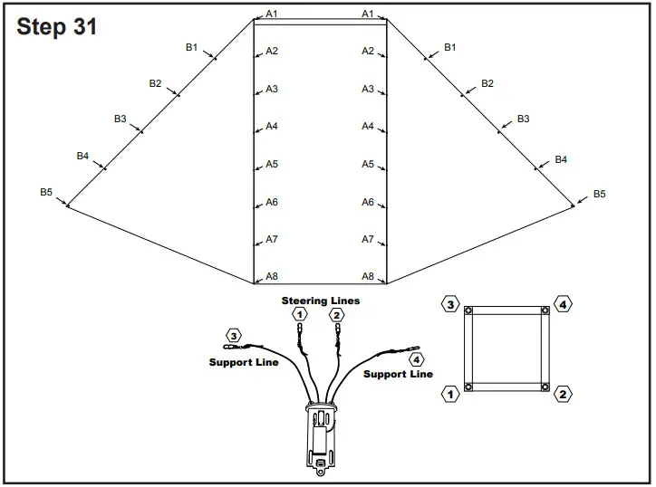 ApoGEE COMPONENTS 09215 Experimental Gliding Parachute - Figure 31