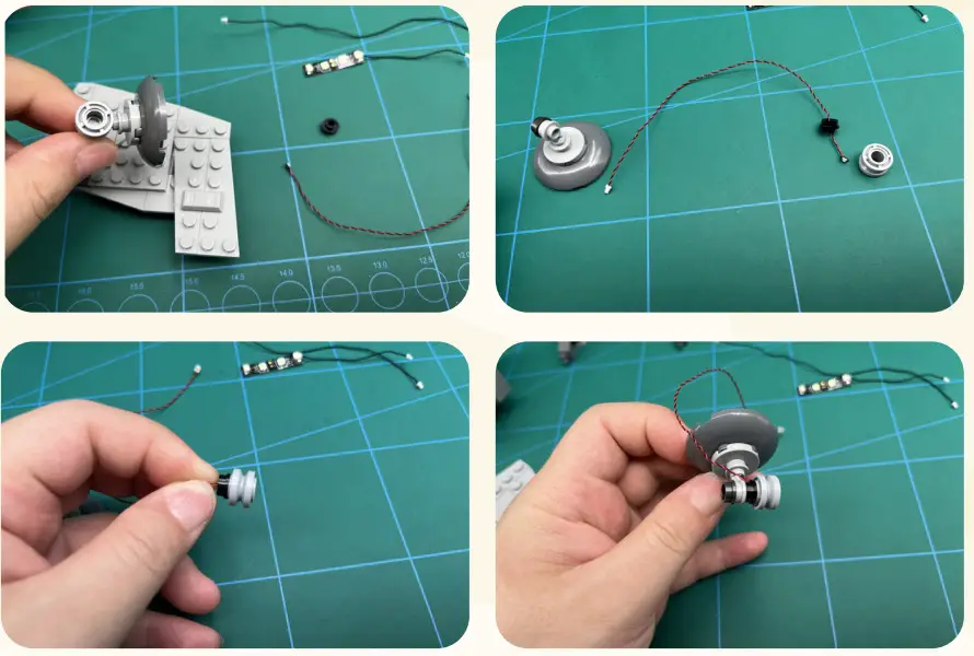 GAME OF BRICKS Light Kit for Hoth AT-ST 75322 - Figure 5