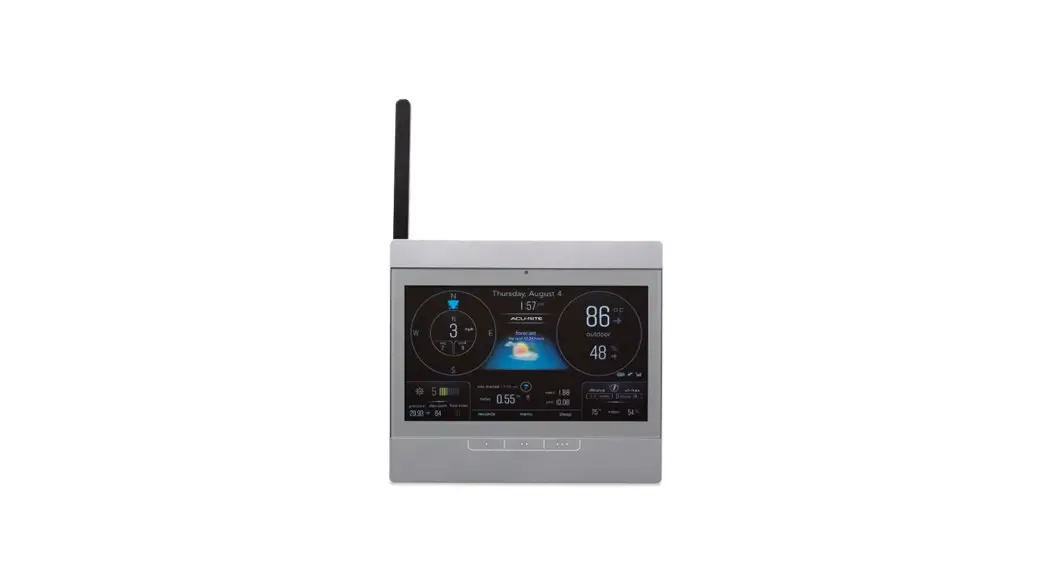 Acurite 06105 Atlas High Definition Display Weather Sensor Instruction Manual Acurite 06105 Atlas High Definition Display Weather Sensor Instruction Manual
