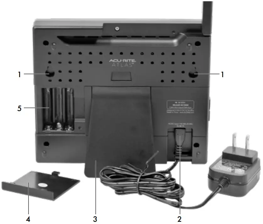 ACURITE 06105 Atlas High Definition Display Weather Sensor - Figure 2
