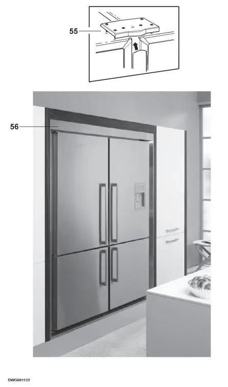 FISHER PAYKEL RF522BRXFD5 FP EU Refrigerator - fig 5