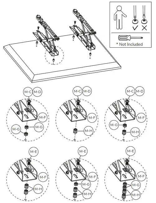 Neomounts LED VW1000BLACK Video Wall Mount - OPTION