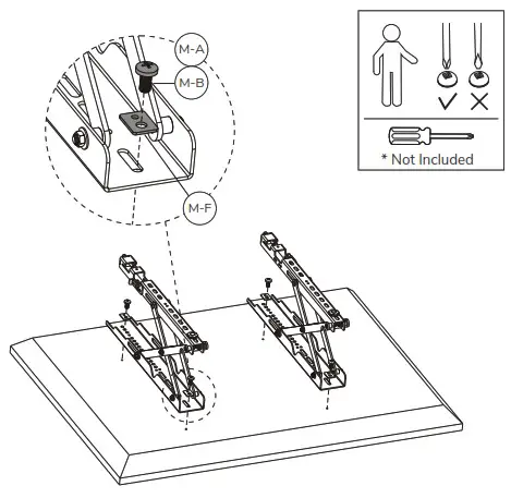 Neomounts LED VW1000BLACK Video Wall Mount - STEP 4