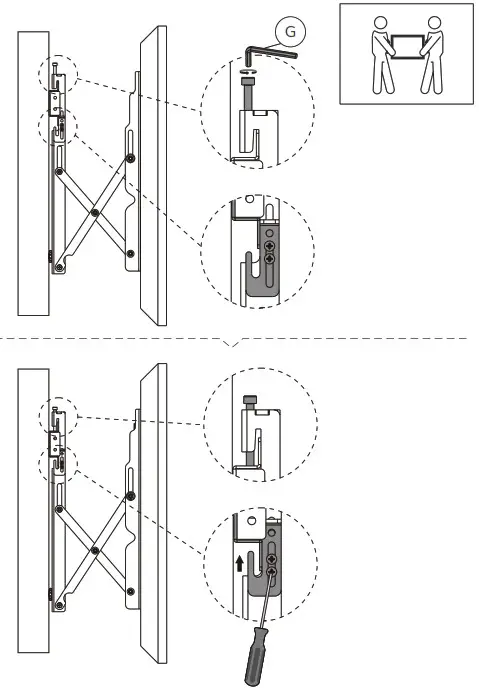 Neomounts LED VW1000BLACK Video Wall Mount - STEP 5