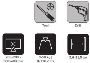 Neomounts LED VW1000BLACK Video Wall Mount - icon