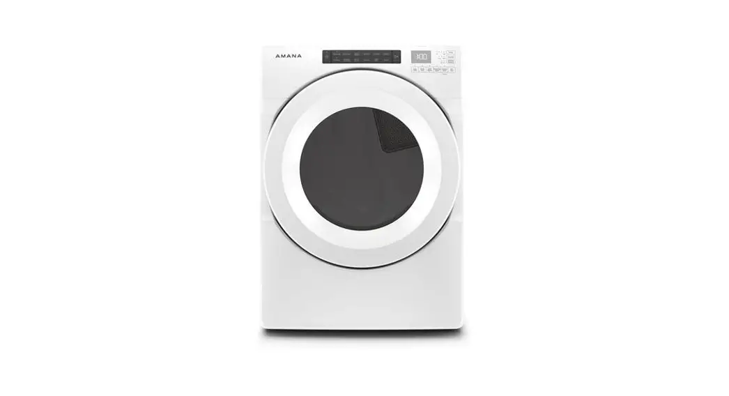 Amana Yned5800hw0 Electronic Dryer User Guide