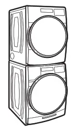 AMANA YNED5800HW0 Electronic Dryer - fig 1