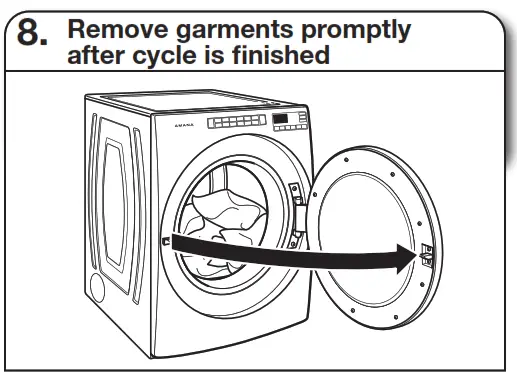 AMANA YNED5800HW0 Electronic Dryer - fig 18