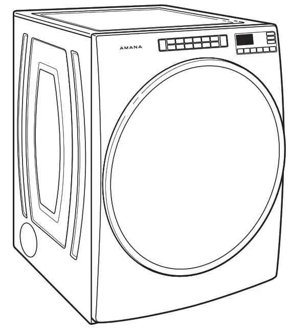 AMANA YNED5800HW0 Electronic Dryer - fig 20