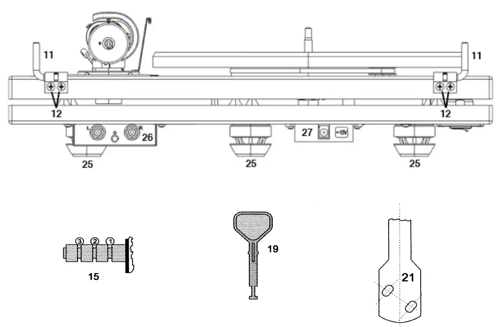 music hall mmf-5.3 series Turntable with Pre Mounted Ortifon 2