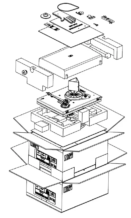 music hall mmf-5.3 series Turntable with Pre Mounted Ortifon 6