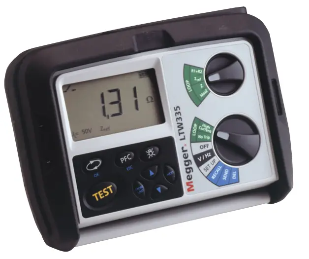 Megger LTW300 2 Wire Loop Impedance Testers-fig1