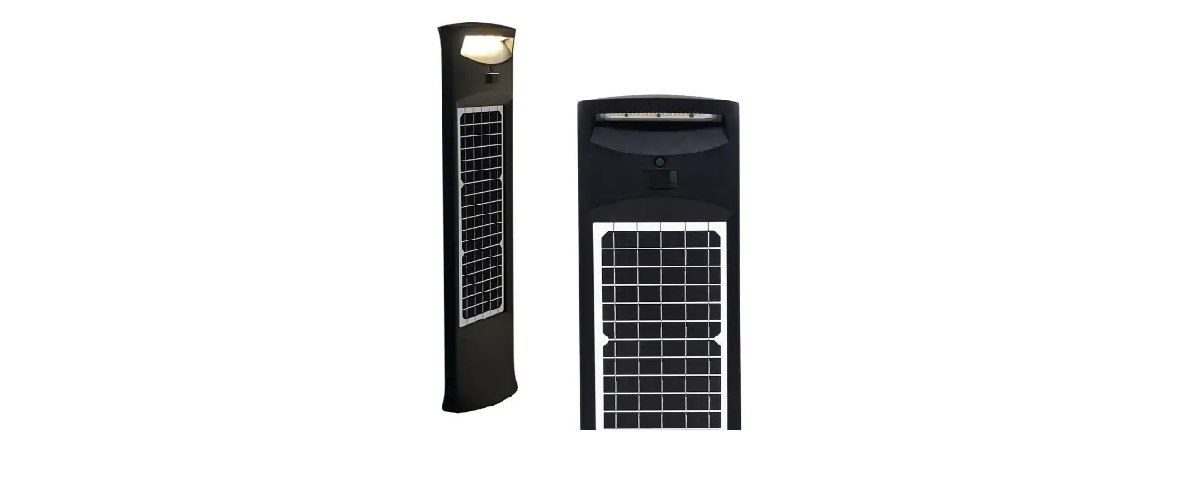 Lumena Sol Icon Professional Two Sided Pir Solar Path Light User Manual
