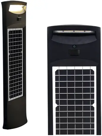 LUMENA Sol Icon Professional Two Sided PIR Solar Path Light-FIG1