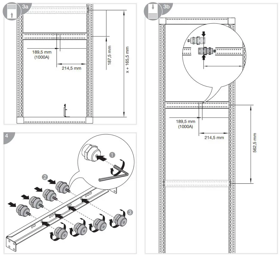hager UZ13LA1 Support Rail Instruction Manual - How to use