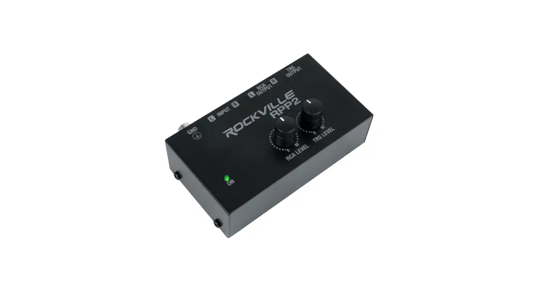 Rockville Rpp2 Compact Phono Preamp Owner's Manual Rockville Rpp2 Compact Phono Preamp Owner's Manual
