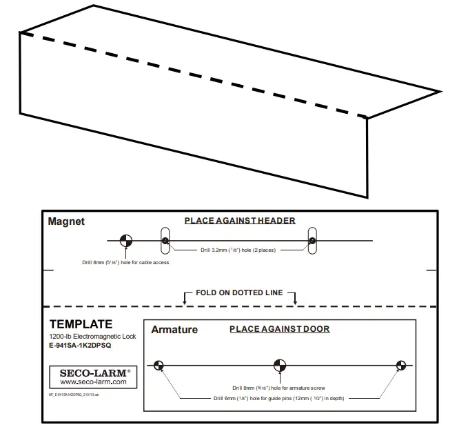 SECO LARM Electromagnetic Locks fig 3