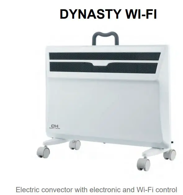 Cooper Hunter CH-1000 ESWF Electric Convector with Electronic and Wi-Fi Control Instruction Manual