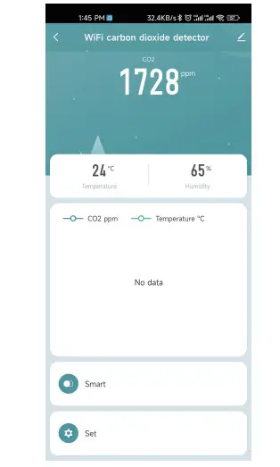 Moer 3 In 1 Carbon Dioxide Air Quality Monitor Detector - Figure 5