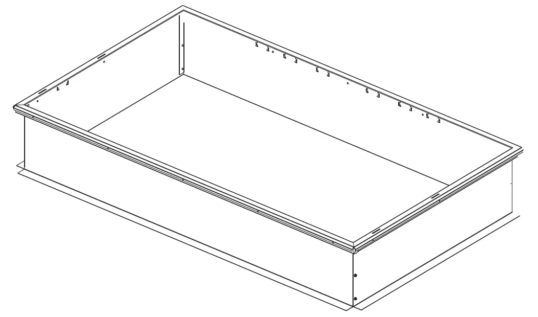 TRANE FIACURB402, FIACURB802 Roof Curb Precedent Packaged Rooftop Units 1
