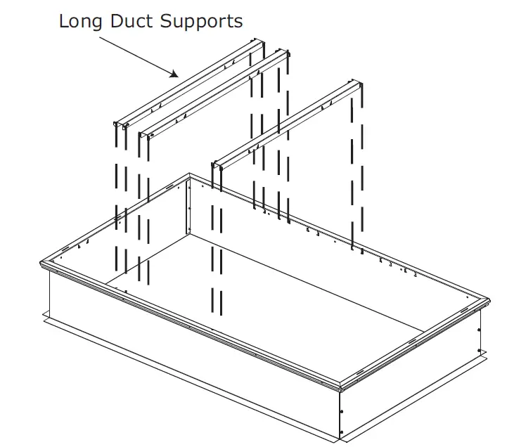 TRANE FIACURB402, FIACURB802 Roof Curb Precedent Packaged Rooftop Units 2