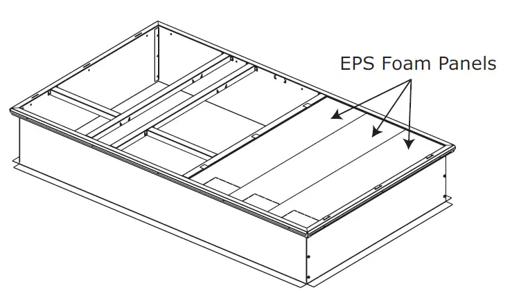 TRANE FIACURB402, FIACURB802 Roof Curb Precedent Packaged Rooftop Units 4