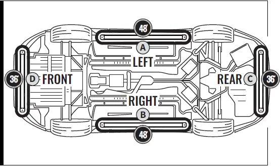 OPT7 AURA DreamColor Underglow LED Aluminum- Chasing Lighting Kit 02