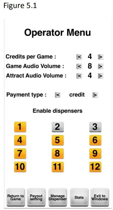 BlackOUT BO 46 1000 Arcade Game - Figure 5.1