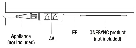 FEIT Electric UCLPLUG 2AC Outlet Line Adaptor - Screw Mount installation 5