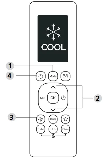 KLiMAiRE KSIV Series Remote Controller - Fig 8