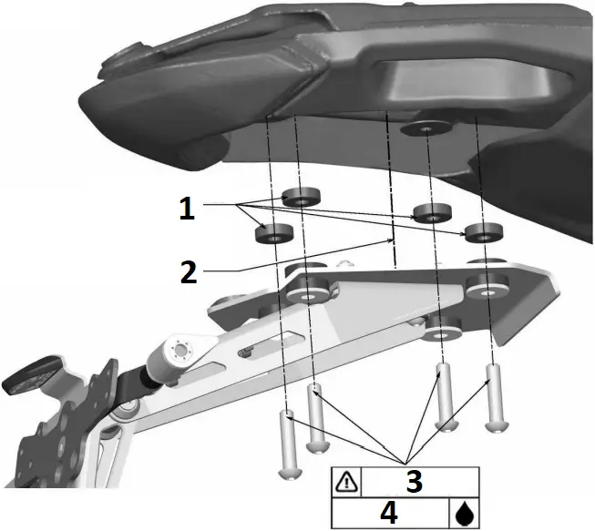 rizoma PT530 - License plate Step 10