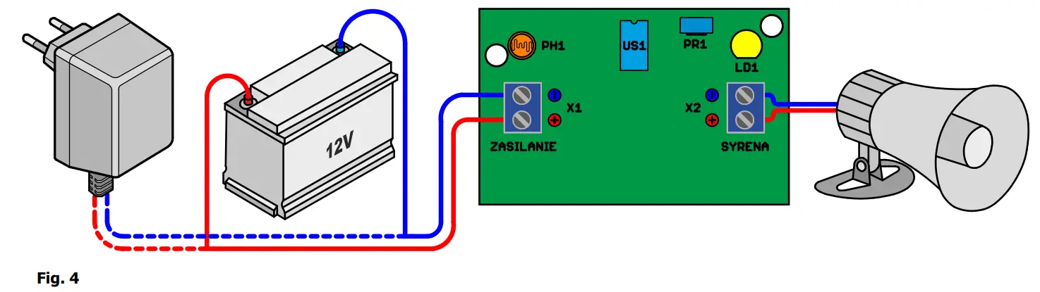 AVT3135 Electronic Bird Scare - Figure 4
