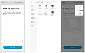 FIG 7 Connect to camera through LAN cable
