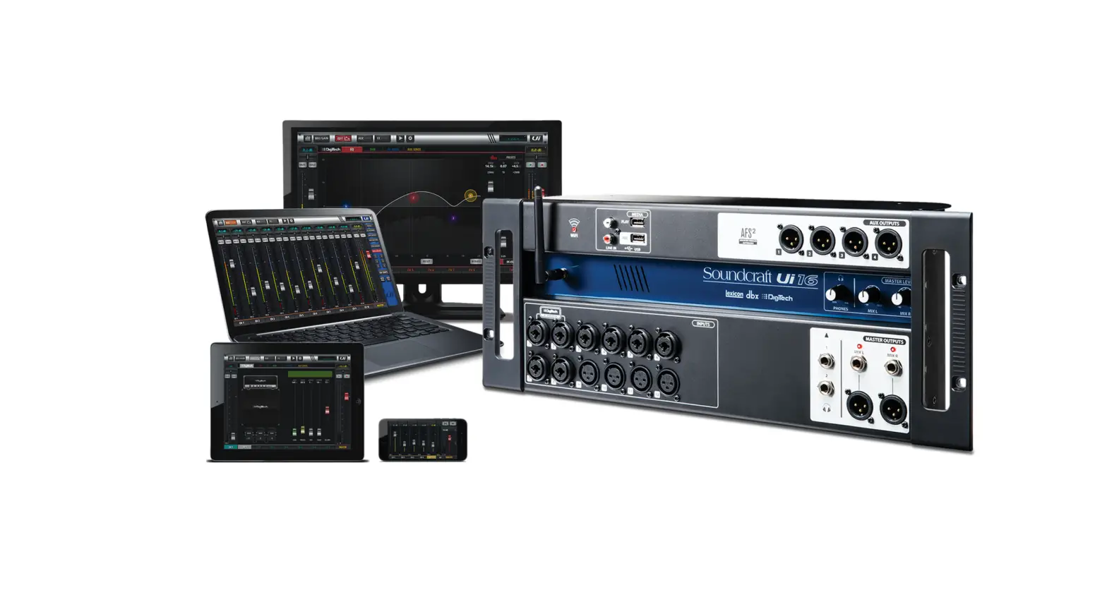 Soundcraft Ui16 Digital Audio Mixers User Manual