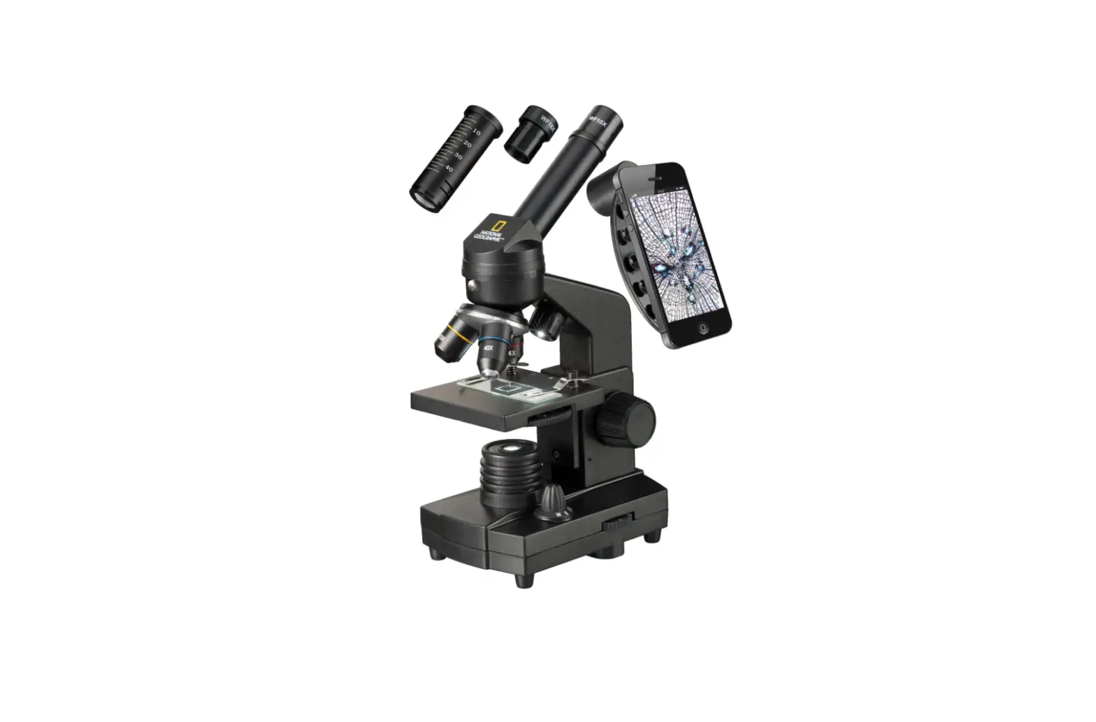 Bresser 40x-1280x National Geographic Microscope Instruction Manual