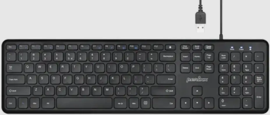 Perixx PERIBOARD-210 Full Size Wired Keyboard product