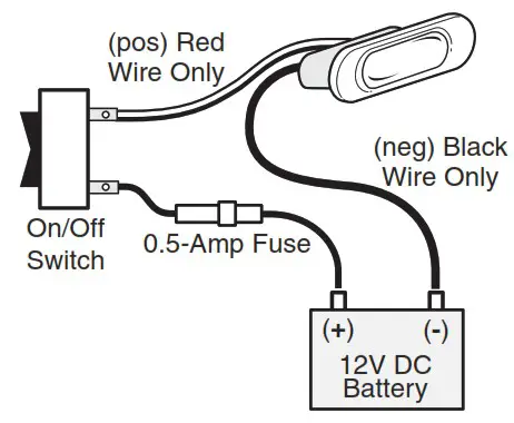 attwood 6300 LED Courtesy Light - FINAL WIRING INSTRUCTIONS