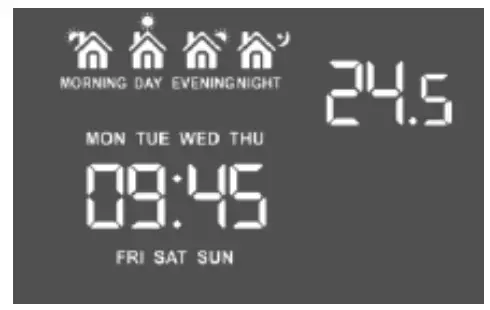 HELTUN HE-HT01 Heating Thermostat - Auto Changeover