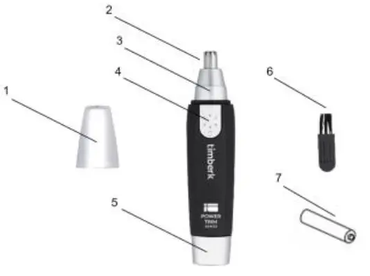 timberk-T-TR001B-Nose-and-Ear-Trimmer-FIG-1