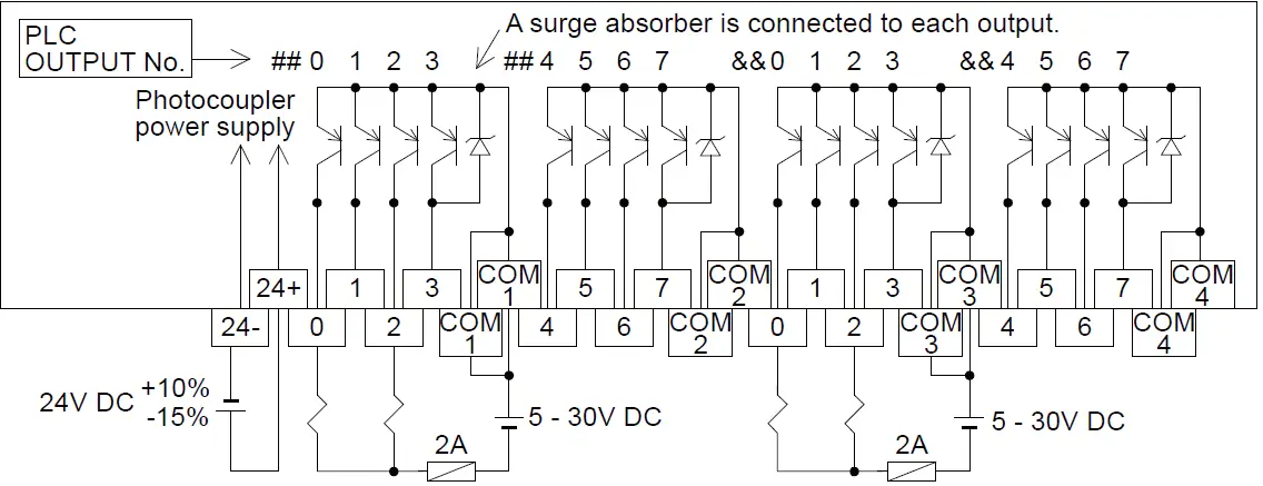 MITSUBISHI ELECTRIC FX-16EYT-TB Connector 19