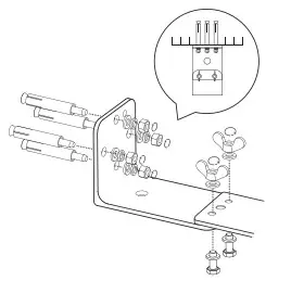 HEAT outdoors Shadow 3 and 4KW Industrial Infrared Heaters - Installation 1